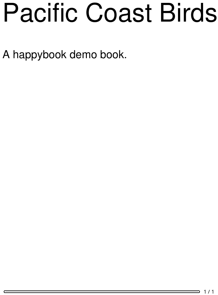 A book from the Happybook catalog open in KOReader